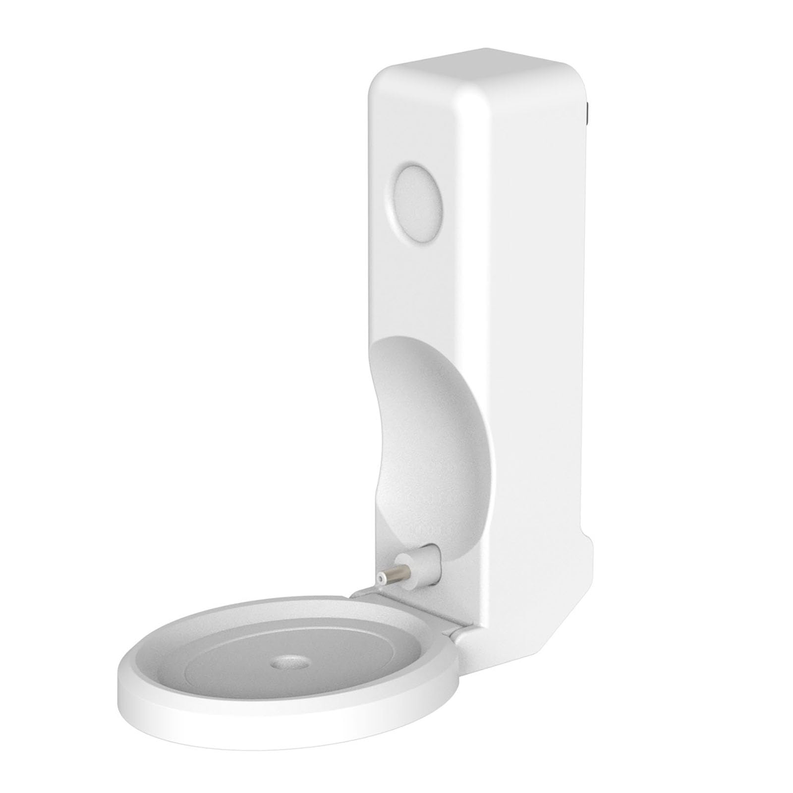 ELLENNE SUPPORTO DA MURO PER ALEXA ECHO SPOT 2024 DA PARETE NERO | SUPPORTO DA MURO PER ALEXA ECHO SPOT 2024 DA PARETE - SALVASPAZIO NASCONDERE CAVI - SENZA VITI - NERO