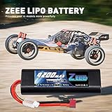 Zeee 2S Lipo Battery 4200mAh 7.4V 50C RC Battery with Deans T Plug for RC Hobby RC Car RC Buggy Truggy - Image 7