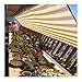 Produktbild Schattenstoff Schattennetz Balkonverkleidung Sichtschutzzaun Sonnenschutz Atmungsaktives Metallloch Patio Car Shading Panel, Anpassbar XJJUN (Farbe : Beige, Größe : 3x3m)