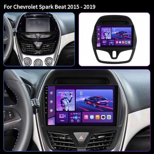 Radio coche 2 DIN con Android Auto para revivir tus viajes en Chevrolet Spark 2