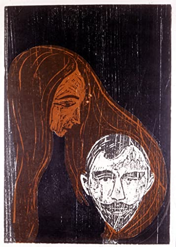 Peinture sur toile d'Edvard Munch 60x90cm, une œuvre artistique élégante au style nordique
