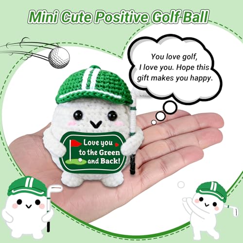 Crochet Golf Ball Love Gift