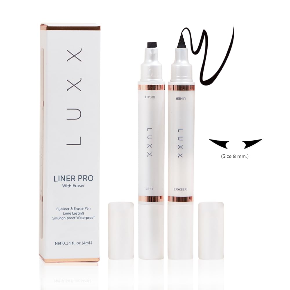 LUXX 4In1 Winged Eyeliner Stamp with Makeup Eraser