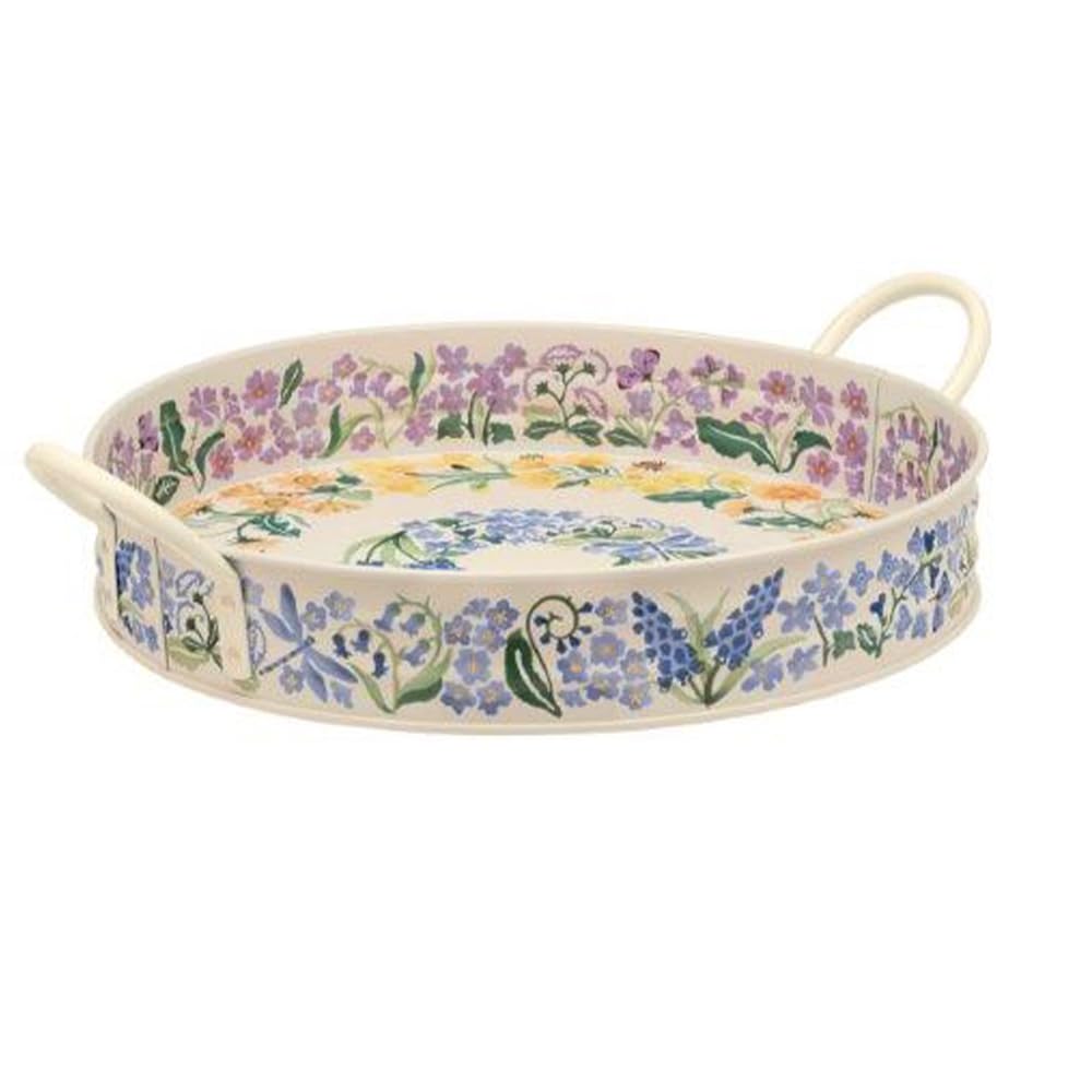 Emma Bridgewater Wildflowers Design Round Serving Tray Pretty Kitchen Accessory