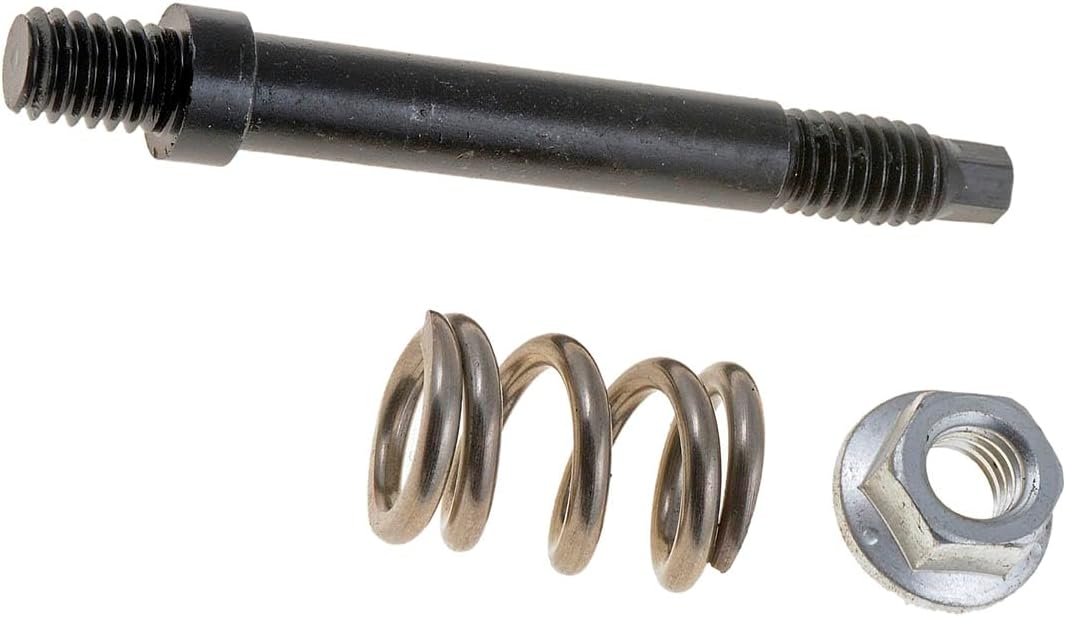 APDTY 14221 Manifold Bolt and Spring Kit - 3/8-16 x 3.5 In.