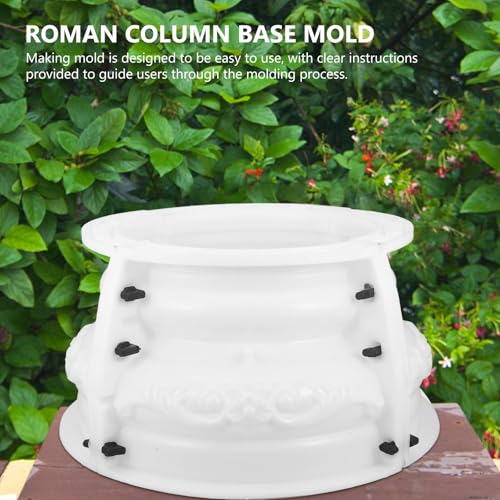 Moule colonne romaine réutilisable et résistant en plastique de base - 7