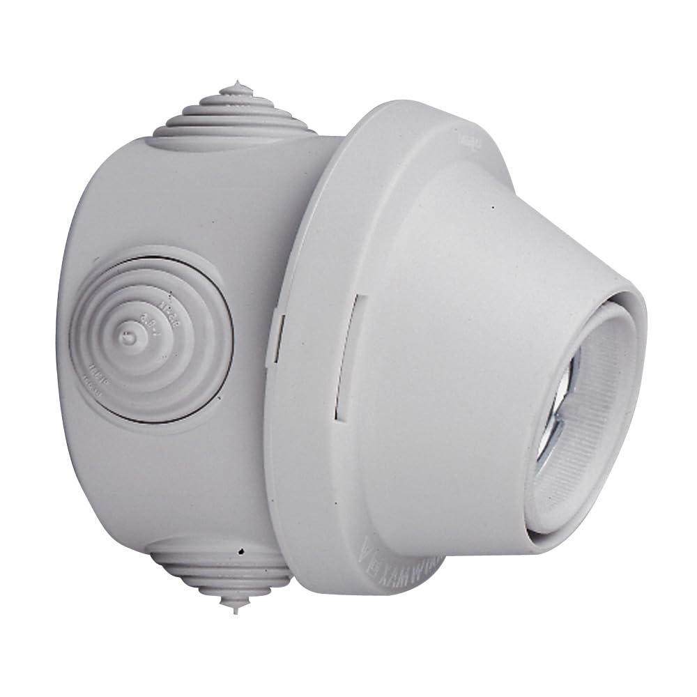 Legrand Plexo LEG60152 Zoccolo Presa E27 Per Montaggio Dritto O Inclinato - Grigio, IP20
