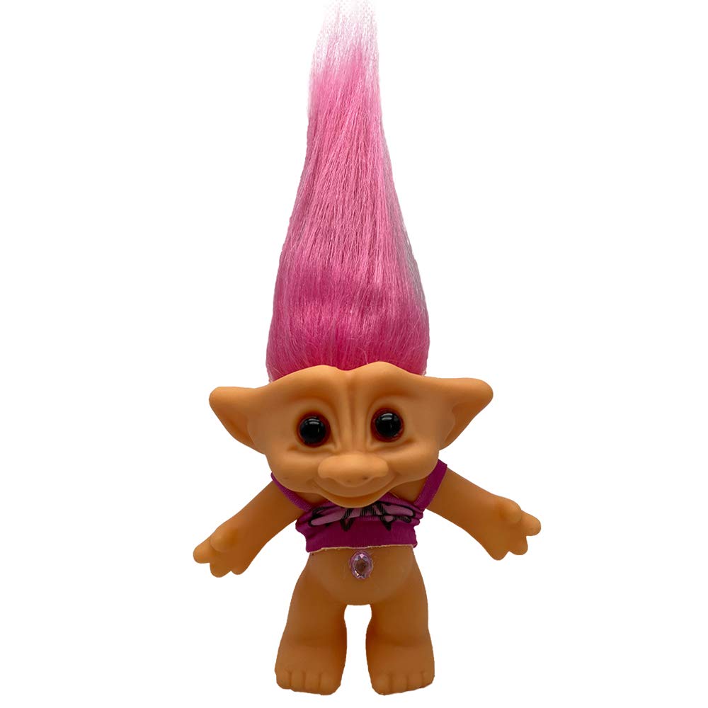 Trolls ドール Amazon.com: PVC Vintage Trolls Dolls Retro Troll Doll Action