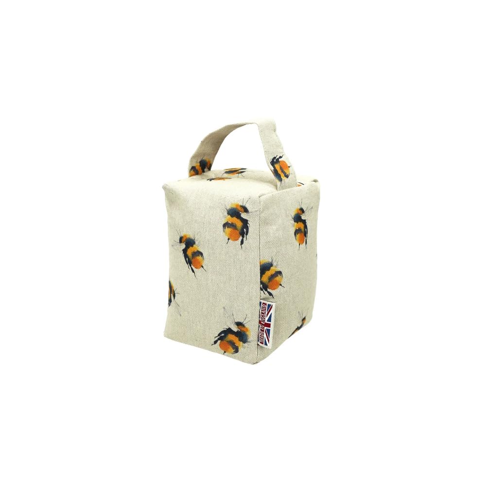 Gifts Direct 2 U Beige The Wheat Bag Door Stop Handmade Home Decoration - Bees