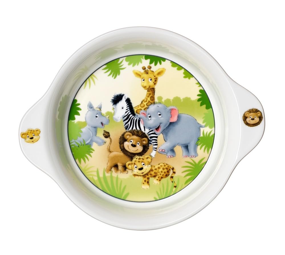 Ritzenhoff & Breker Kinderservies Afrikaanse variant: Kinderset Afrikaanse 3 stuks. In geschenkdoos