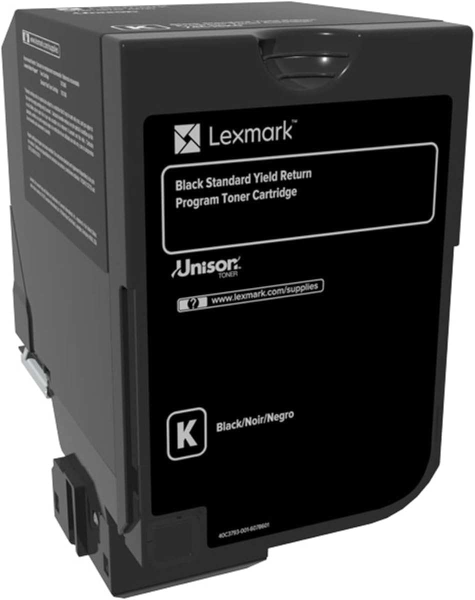Cartucho de tóner del programa de devolución de rendimiento negro Lexmark 74C1SK0 CS720, CS725, CX725