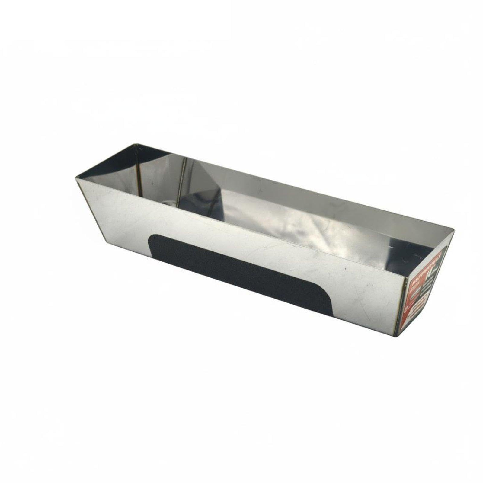 Mud Pan Rust Resistant Stainless Steel Mud Tray Simple to Clean Masonry Tray for Contractors 14inch-image-14