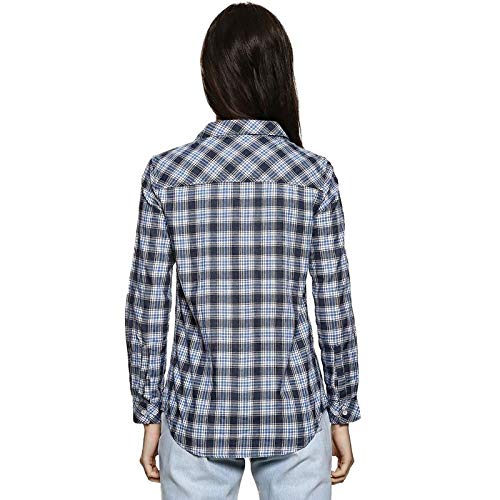 Image of Campus Sutra Women's Checkered Regular Fit Shirt