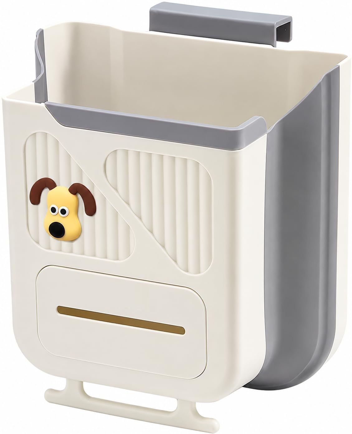 RECLUSE Plastic Hanging Kitchen Trash Can with Lid | Cabinet Door Hanging Dustbin | Wall Mounted Garbage Bin | Under Sink Waste Basket Multipurpose Storage Bucket for Kitchen,Bathroom & Laundry Room-image-18