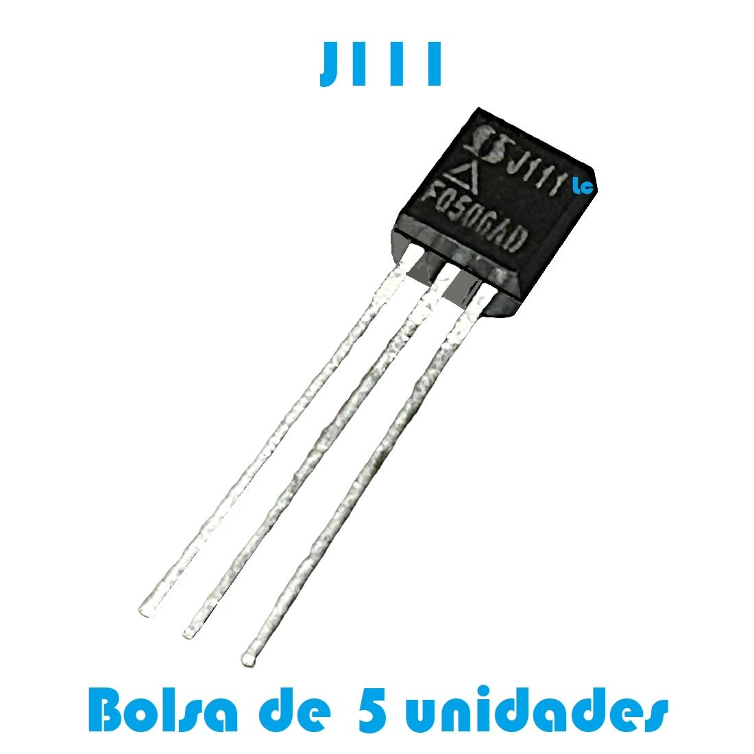 Transistor J111 - Tipo JFET - Incapsulato TO-92 - Borsa da 5 pezzi