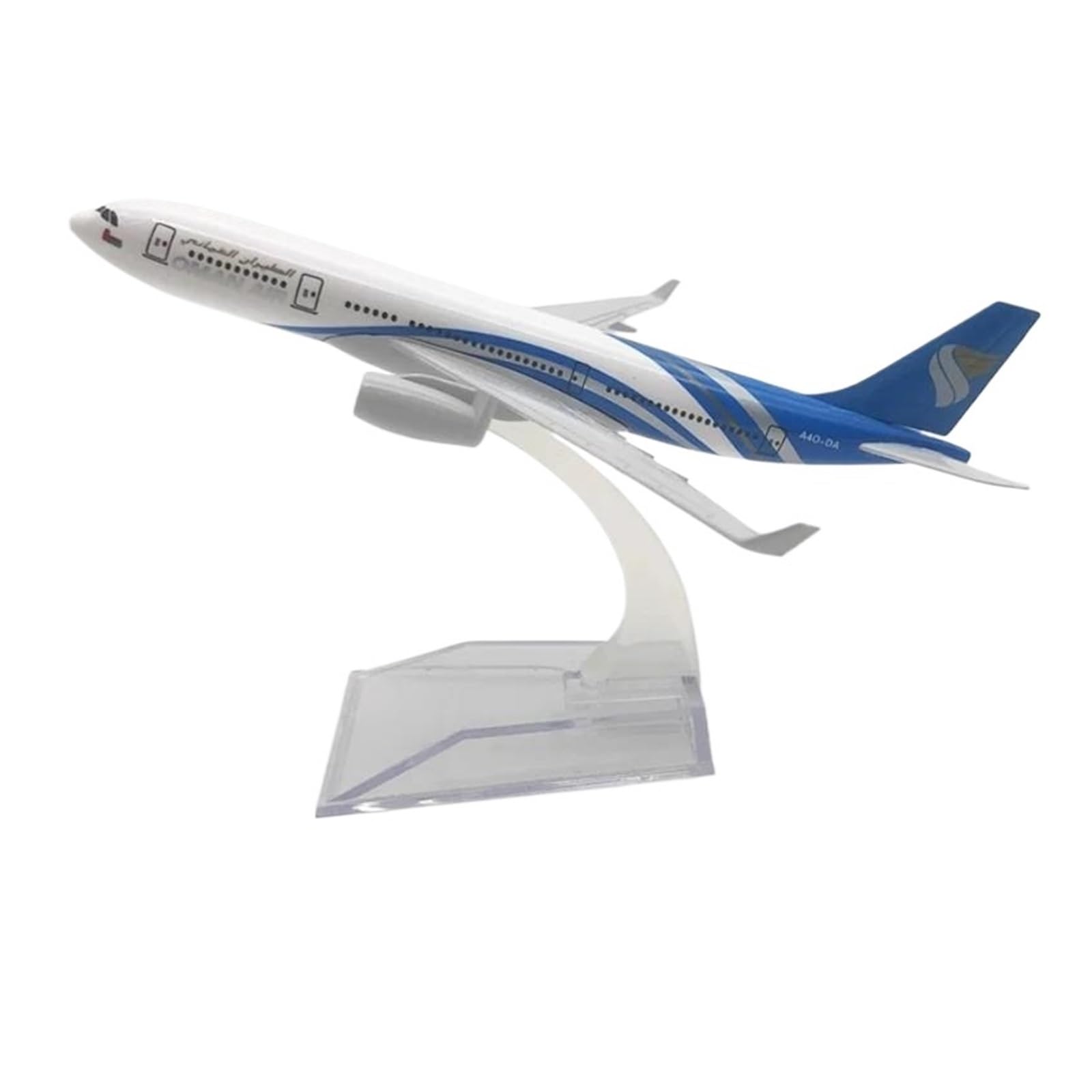 Modelos de aviones a pequeña escala de Omán A330 en aleación de 16 cm 8