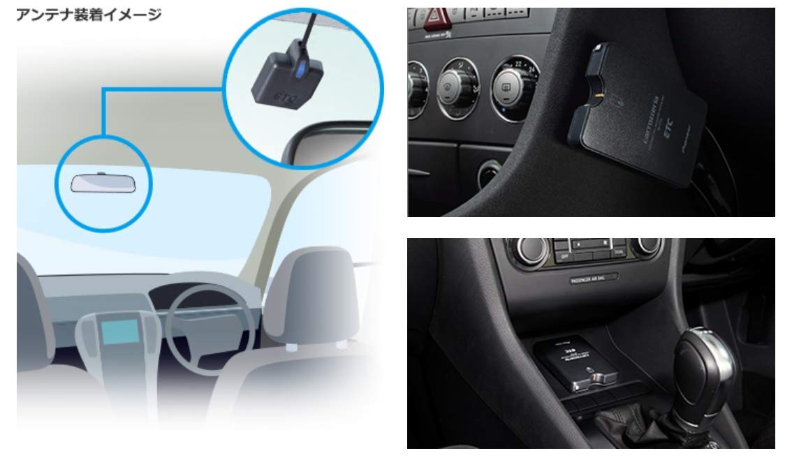 ND-ETC8 ナビ連動ETC車載器 アンテナ分離型 carrozzeriaカロッツェリア