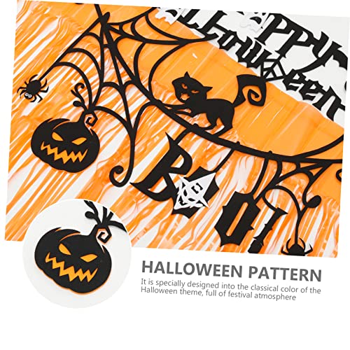 Décorations résistantes d'Halloween avec rideau en foil de qualité supérieure