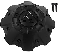 Fuel Matte Black Wheel Center Cap with Matte Black Emblem #1001-63B - Rare Discontinued OEM for Fuel Off-Road Wheels