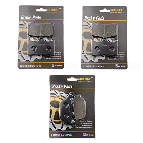 SOMMET Pastiglie freno Anteriori + Posteriore per