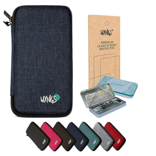 CALCUSO Accesorios Paquete Prémium Azul Compatible para Calculadora Casio FX 570 ES Plus II