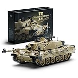 Nifeliz Challenger 2 Militär Panzer Modell Bauspielzeugset, Britischer Hauptkampfpanzer Panzer Klemmbausteine Sammlerstück, Kreatives Geschenk für Erwachsene Militärfans (1,761 Teile, NF10344)
