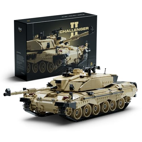 Nifeliz Challenger 2 Tank 1,761 PCS NF10344 44 cm Build and Display Model Kit