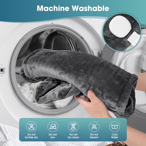 Image of Boileau Electric Heating Pad for Back Pain Relief, Birthday Gifts for Women Men Mom Dad Elderly, Self Care Gifts for Him Wife Husband, Neck Shoulder Back Pain Relief 24 inchx33 inch Large Heating Heat Pad