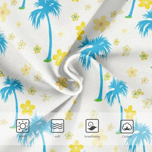 Summer Palm Tree Flowers Floral Toddler Girls's Underwear 2T 23022283