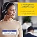 Jabra Evolve2 65 Bluetooth Wireless Headset with Mic for Calls and Music, Single-Ear Headphones with USB-A Adapter, Up to 37 Hours Battery, Works with Microsoft Teams, Black