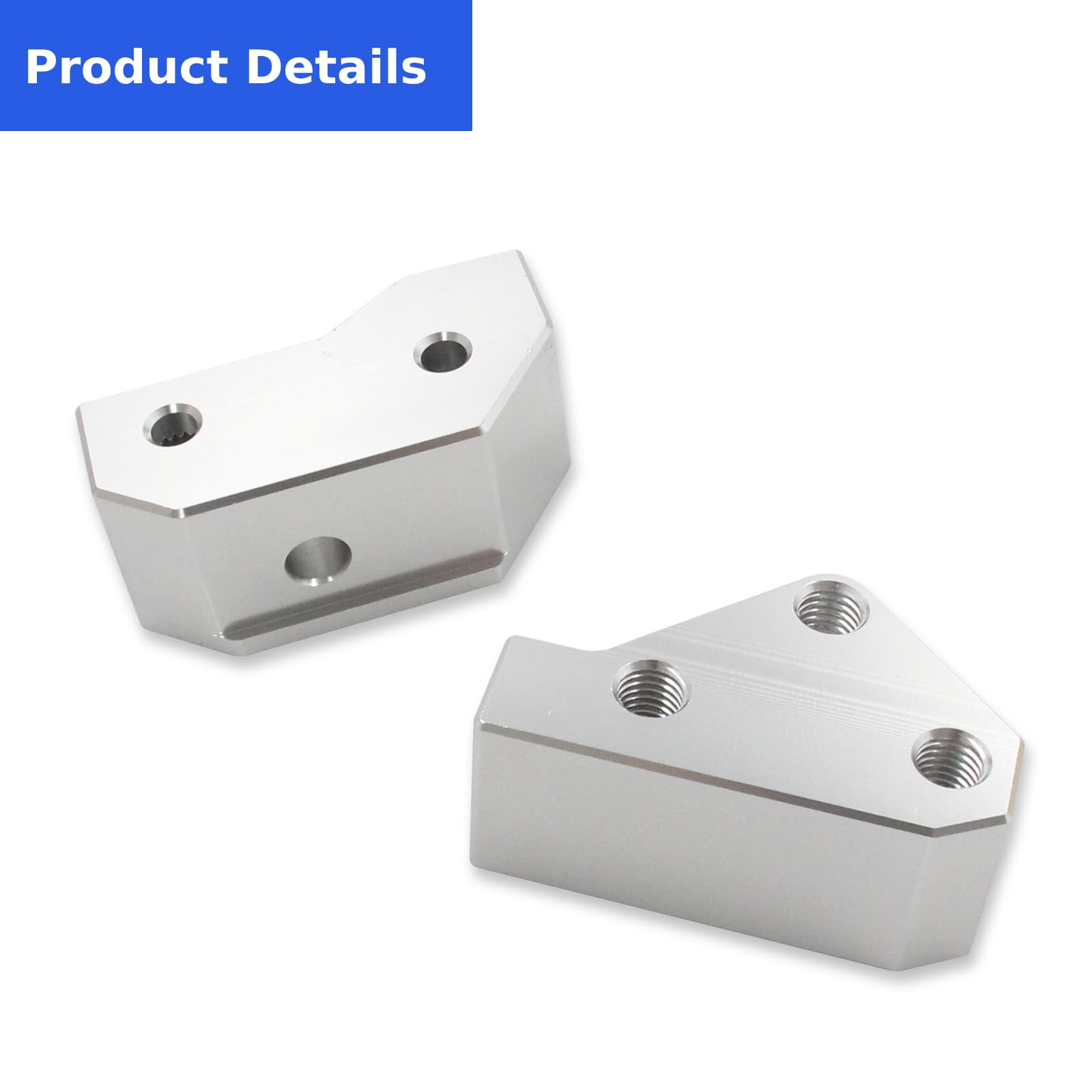 Knock Sensor Relocation Bracket Kit For GM LS V8 Engines 1997-2007 – Includes Brackets & Bolts, Fits LS1 LQ9 LM7 LS6 Etc.