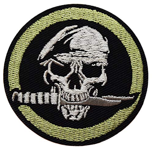 Cle Cles Anahtar Brode Patch Ecusson Moral Tete De Mort Biker Biker TR