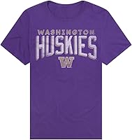 Vista 43 de Campus Lab Official NCAA Classic Distressed Logo Collegiate Classic Ring-Spun T-Shirt Unisex for Men & Women