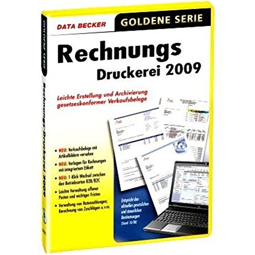 Preisvergleich Produktbild Rechnungsdruckerei 2009
