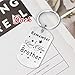 Resdink Brother I Love You Keychain Gifts - Best Brother Birthday Graduation Gifts for Proud Teen Boy, Present for My Dear Bibling Fathes Day