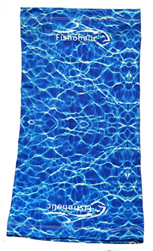 Fishoholic Fishing Face Mask Neck Gaiter Hunting Buff - 3 Colors - UPF50+ Sun Protection Fishaholic Fishing Gift