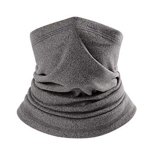 Bufanda Invierno, Bufanda Braga para Cuello con Forro Polar de Suave,Calentador de Cuello Unisex para Invierno Ciclismo Moto Deporte Esquí al Aire Libre Cover