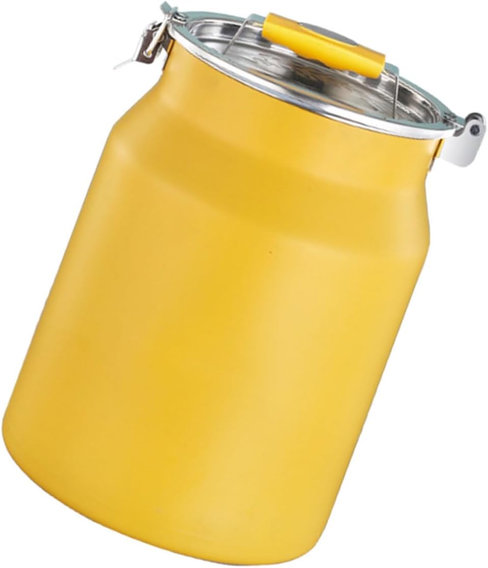 GARVALON Stainless Steel Rice Bucket with Strong Sealing Capacity Household Rice Storage Container for Kitchen Pantry Multi Function Airtight Food Storage Bin