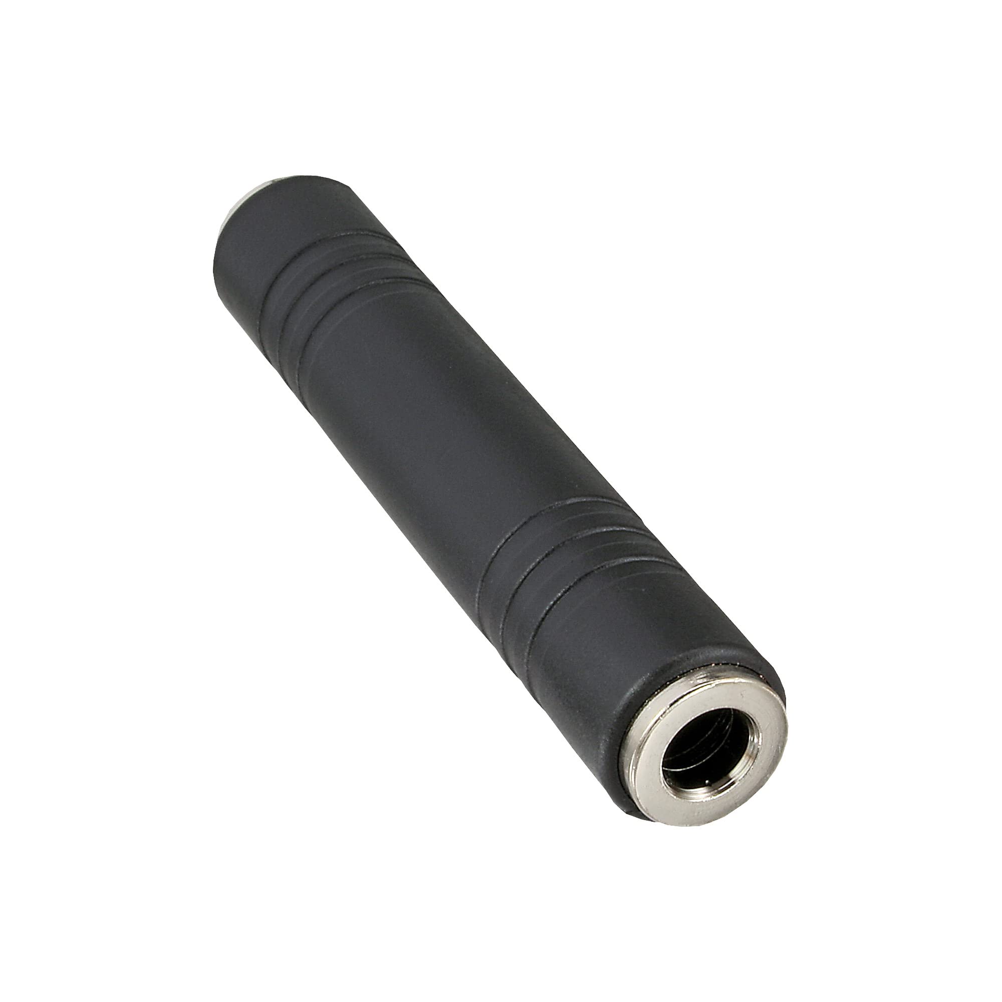 InLine 20077 Cable Adaptateur Audio, Prise Jack de 6,3 mm à Prise Jack 6,3 mm – Stéréo – Noir