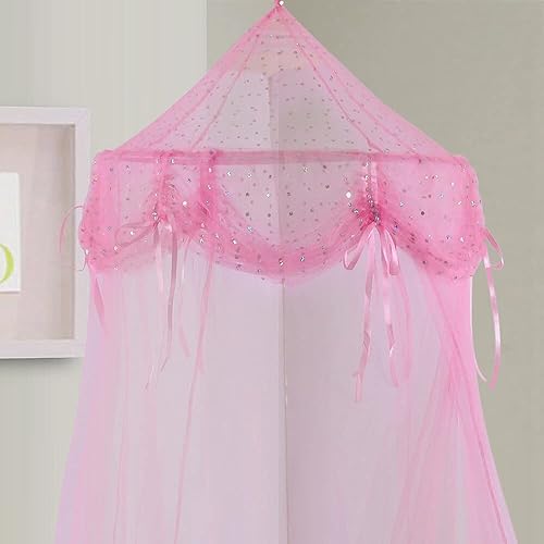 Miniatura 3 de Buttons and Bows - Toldo plegable para cama para niños, color azul