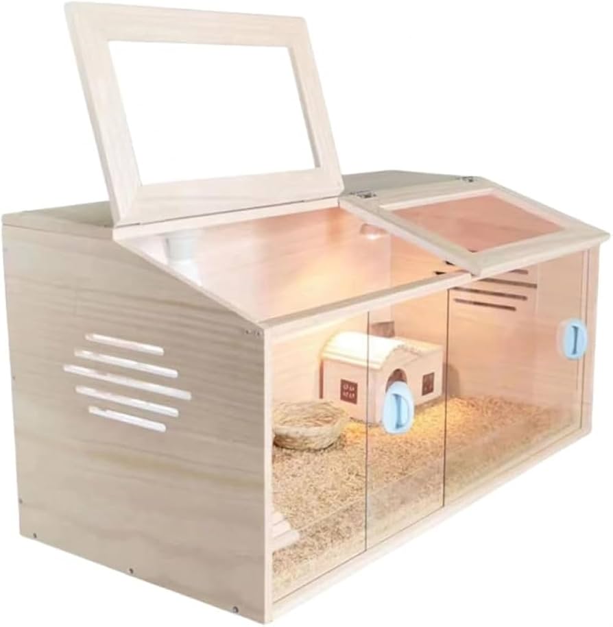 アクリルゲージ　小動物　ハリネズミ　爬虫類 Amazon | Xiraivke【組立カンタン】小動物/爬虫類用 ペット