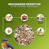 Eggersmann volaris Vogelfutter Wildvögel ganzjährig 3 kg [Fettkörner] Wildvogelfutter für das ganze Jahr | Fettreiches Streufutter für alle Vogelarten