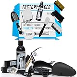 FACTORY LACED Shoe Cleaning Kit - Complete Sneaker Cleaner Kit with 8oz Solution, 4 Brushes, 2 Shoe Trees, Microfiber Towel & Bowl - The Ultimate Shoe Cleaner Kit for Jordans and Nike Shoes