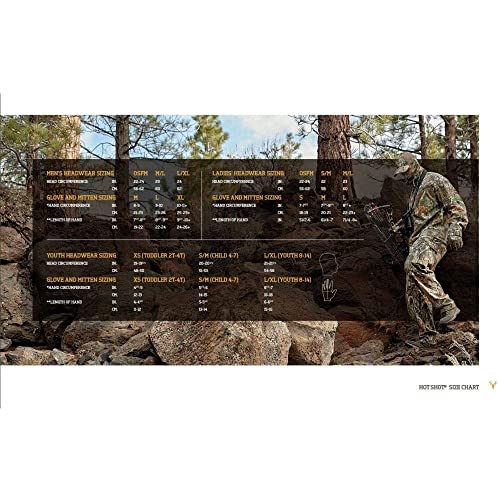 Image of HOT SHOT Men's Thinsulate Acrylic Cuff Knit Hat - Blaze Orange Outdoor Hunting Camouflage