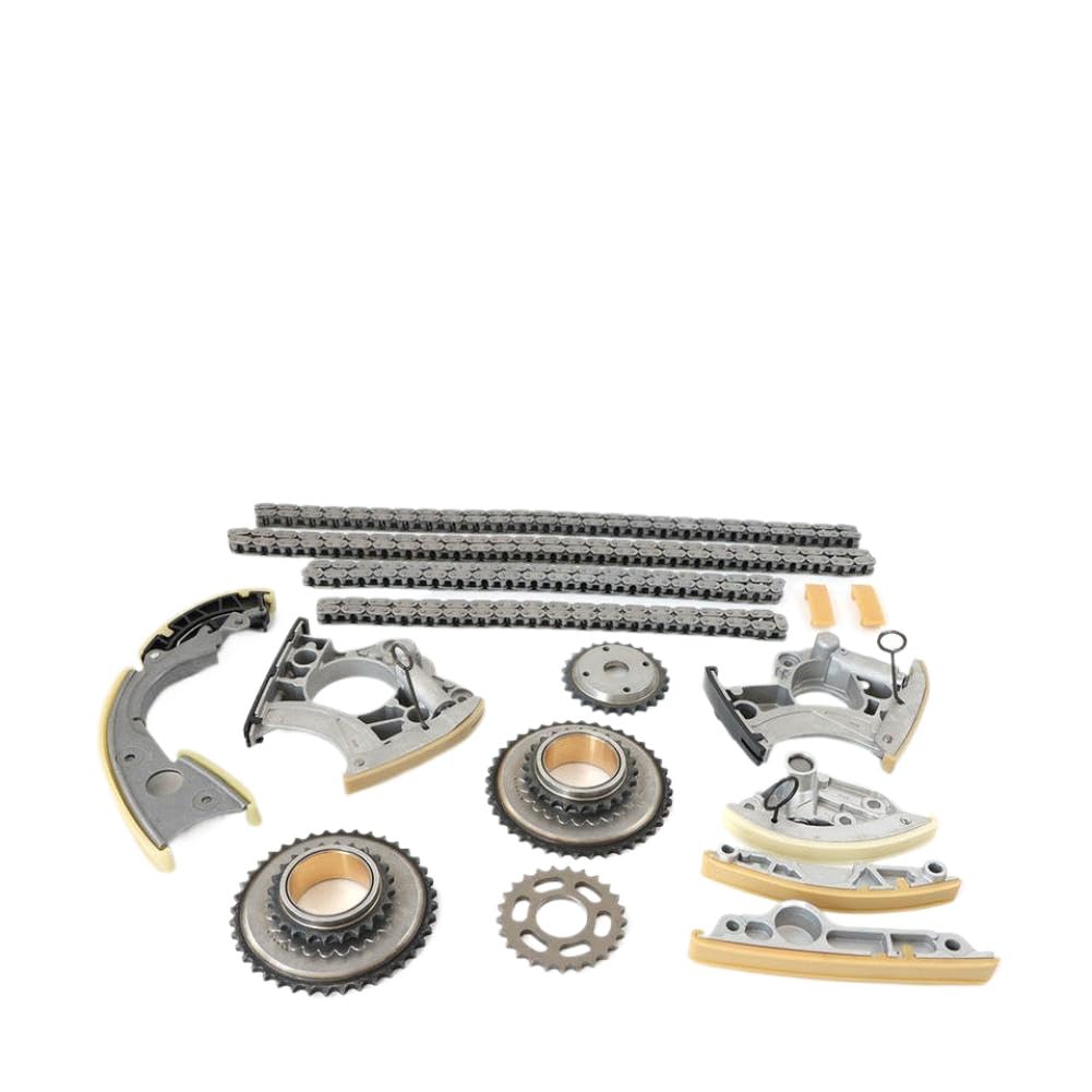 Kit catena di distribuzione con ingranaggi compatibile con A4 A5 A6 A8 Q5 S4 S5 S6 S7 S8 2.8L 3.0L 3.2L 4.0L V6 V8