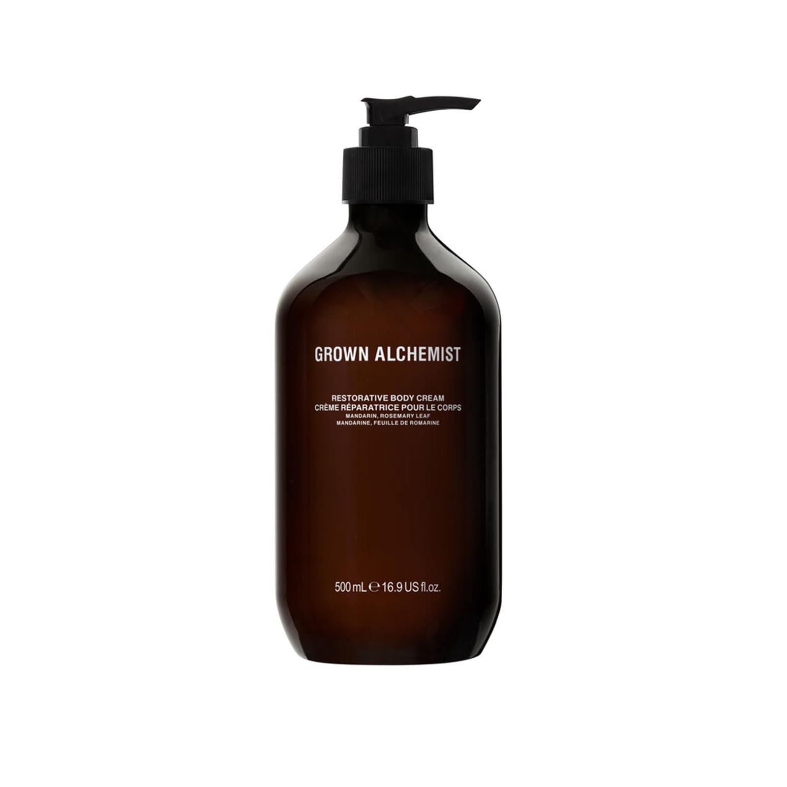 Grown Alchemist Restorative Body Cream, Mandarin, Rosemary Leaf, Bioactive Natural Body Skin Care