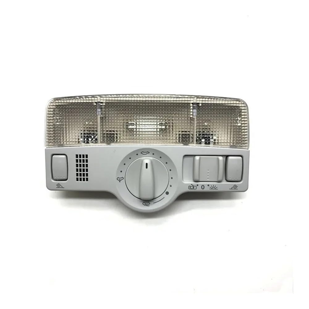 Interior Dome Lamp For VW Passat B5 Golf 4 Jetta MK4 Dome Light And Sunroof Switch Skylight Knob Reading Lamp 1J0947105/1J0 959613G(Gray)
