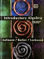 Introduction to Algebra Sixth Edition, Custom Publication 0618273468 Book Cover