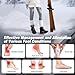 Women's Orthopedic Warm Fleece Lined Walking Shoes: Comfortable Plantar Fasciitis Supportive Swollen Feet Snow Boots, Adventure Trips Non Slip Waterproof Insulated Fashion Hiking Boots Black Size 7.5