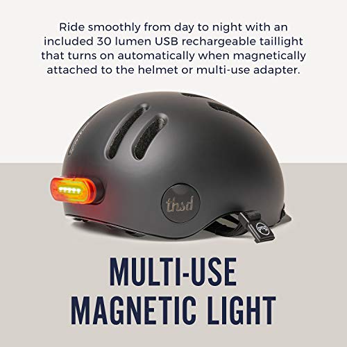 Thousand Adult Bike Helmet - Chapter Collection - Racer Black, Medium, Mips #TOP1